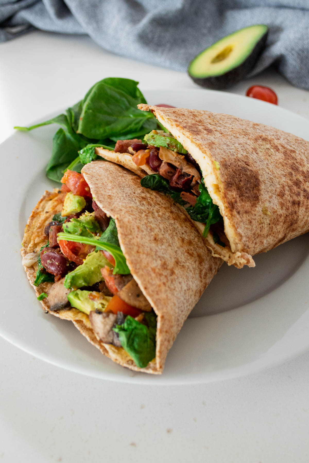 High Protein Vegetarian Tacos