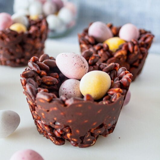 Low Carb Rice Krispie Treats for easter