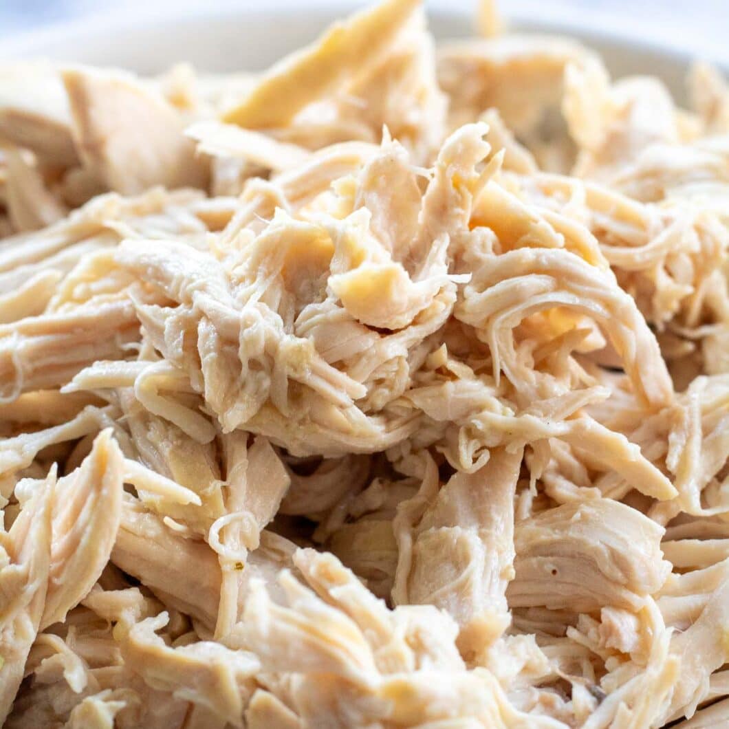 Easy Slow Cooker Shredded Chicken 